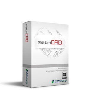 Kolejne stanowisko robocze programu metriCAD 2 - wersja z kluczem sprzętowym