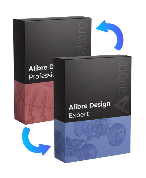 Upgrade Alibre Design Professional do Alibre Design Expert
