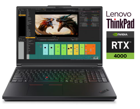Laptop Lenovo ThinkPad P16 Gen 3, 9 275HX, 64GB RAM, 1TB SSD, RTX PRO 4000