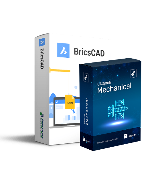 Pakiet Mechaniczny - BricsCAD Pro + CADprofi Mechanical (Zestaw promocyjny)