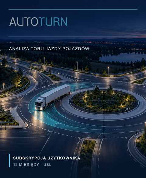 AutoTURN – 12 miesięcy – Subskrypcja użytkownika (USL)